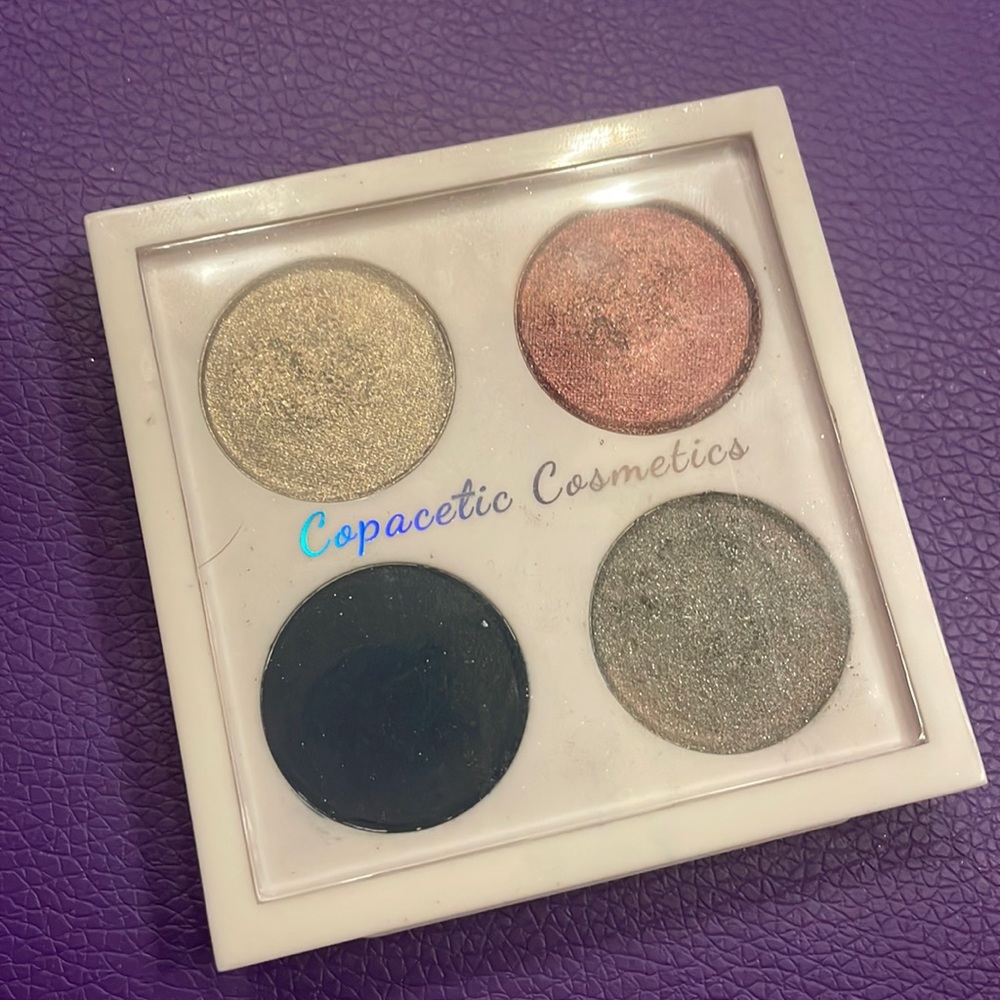 COPACETIC COSMETICS quad eyeshadow palette indie metallic matte WEATHER ADVISORY